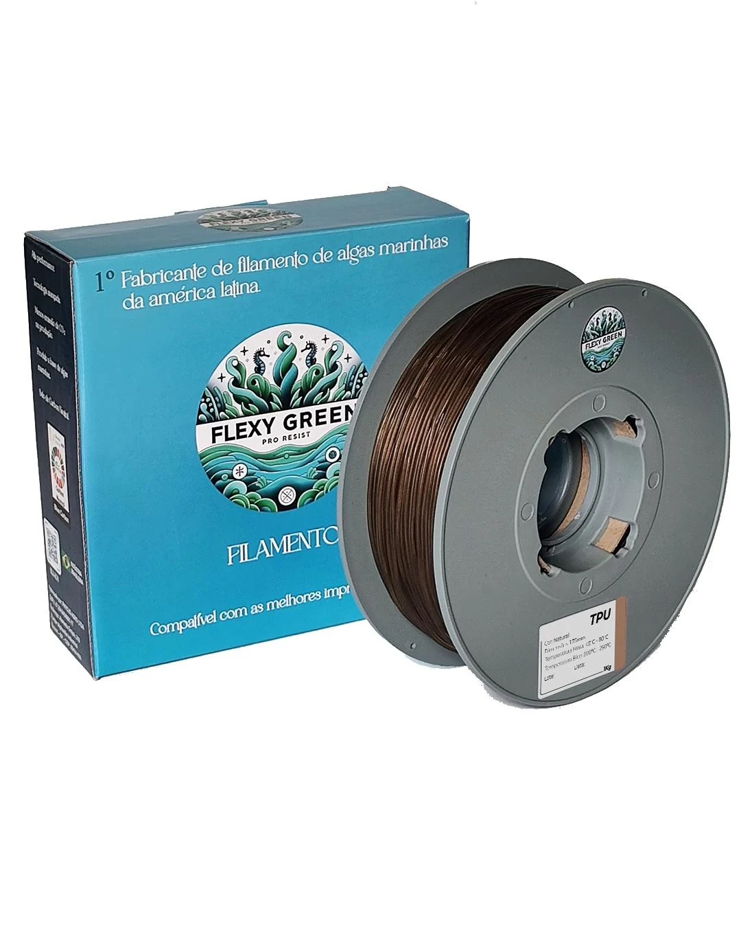 Flex Tpu - Shore 80/85a - Natural - Flexy Green — 3