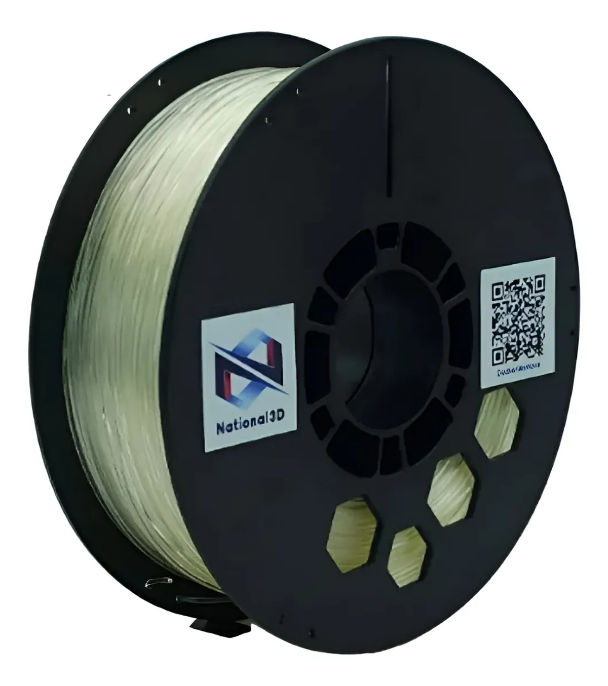 PETG - Natural - National 3D - 1.75mm - 1kg — 3
