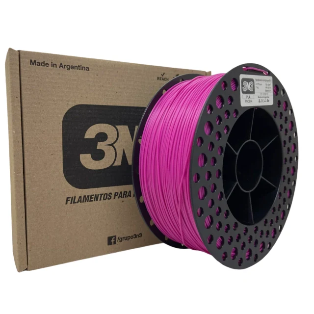 PLA - Fucsia - 3N3 - 1.75mm - 1kg — 2